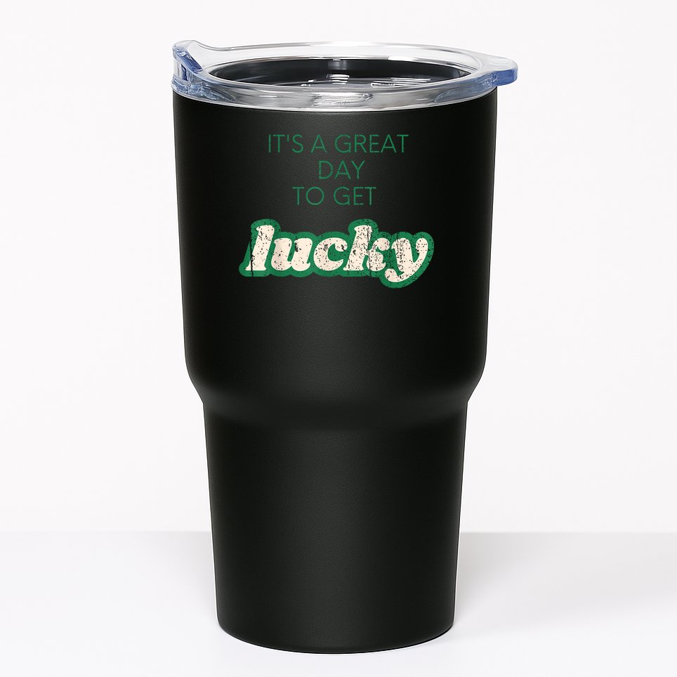 Get Lucky Design For Saint Patricks Day S S Girl Tumbler