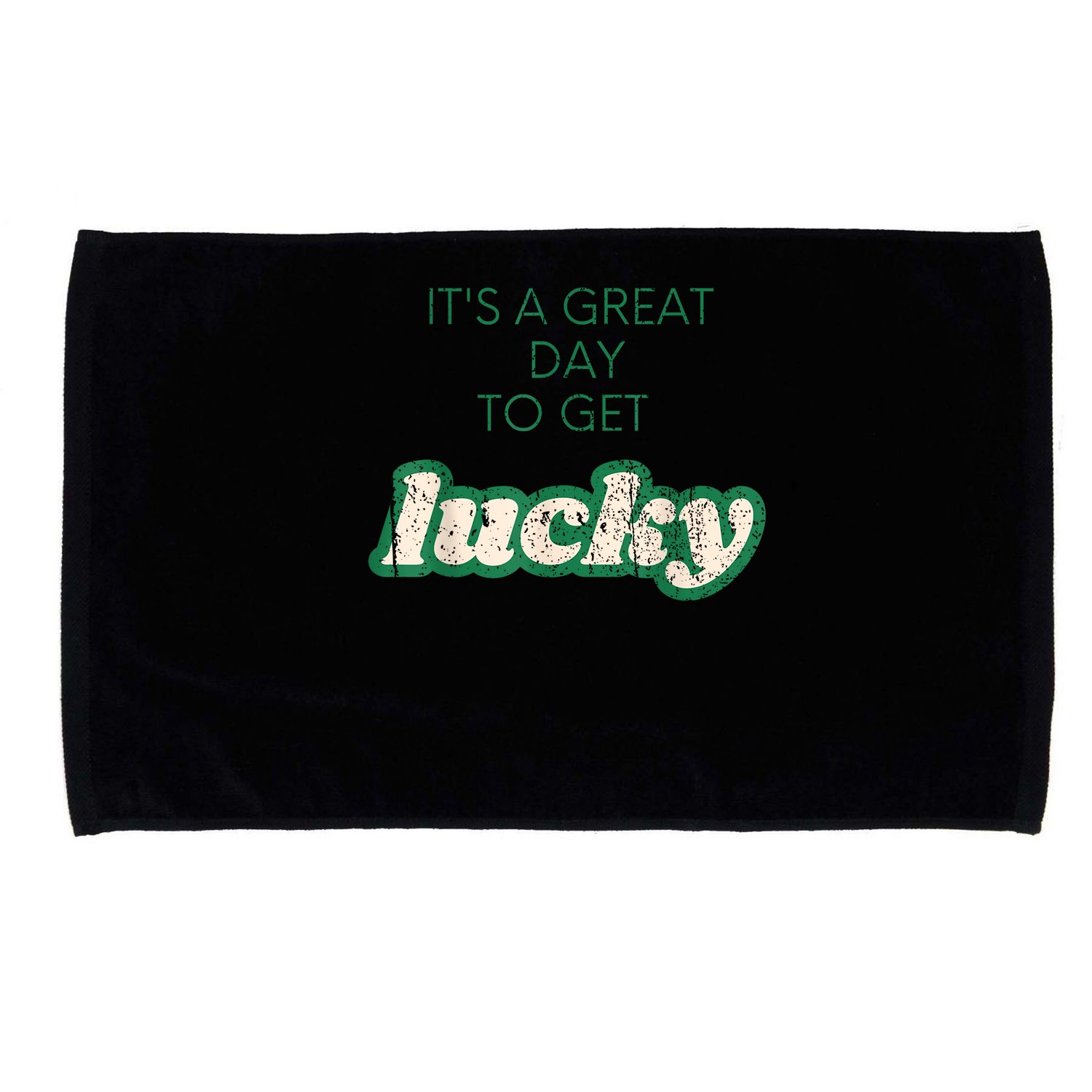Get Lucky Design For Saint Patricks Day S S Girl Microfiber Hand Towel