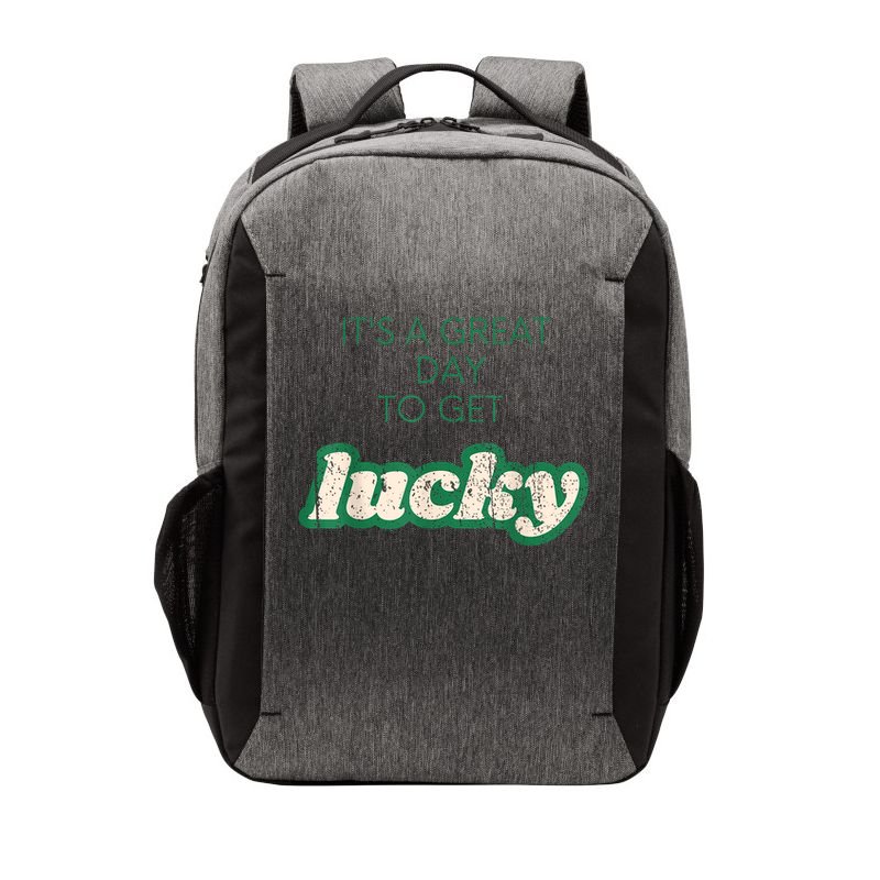 Get Lucky Design For Saint Patricks Day S S Girl Vector Backpack