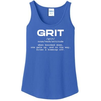 Grit Lions Definition Funny Detroit City Ladies Essential Tank