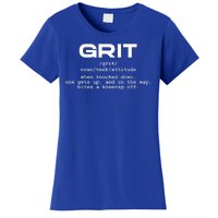 Grit Lions Definition Funny Detroit City Women's T-Shirt