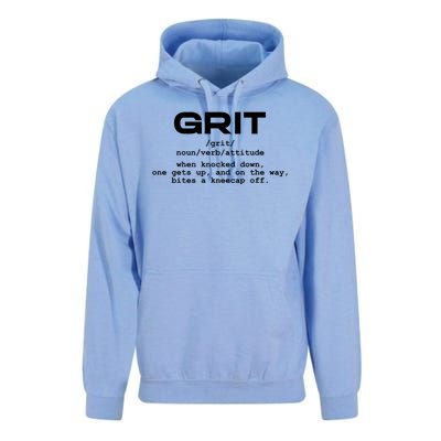 Grit Lions Definition Funny Detroit City Unisex Surf Hoodie