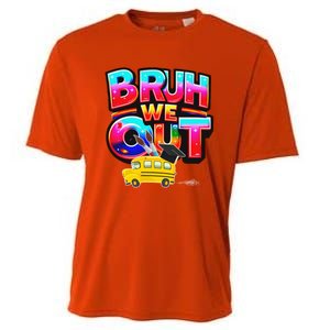 Grad Last Day Of School Farewell Party Bruh We Out Gift Cooling Performance Crew T-Shirt