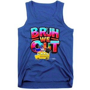 Grad Last Day Of School Farewell Party Bruh We Out Gift Tank Top