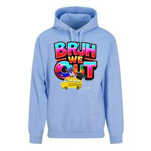 Grad Last Day Of School Farewell Party Bruh We Out Gift Unisex Surf Hoodie