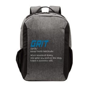 Grit Lions Definition Funny Detroit City Vector Backpack