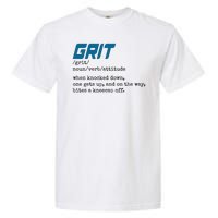 Grit Lions Definition Funny Detroit City Garment-Dyed Heavyweight T-Shirt