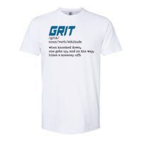 Grit Lions Definition Funny Detroit City Softstyle CVC T-Shirt