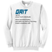 Grit Lions Definition Funny Detroit City Sweatshirt