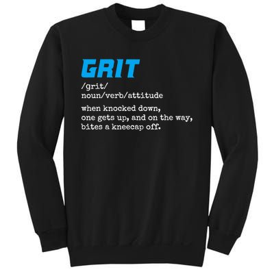 Grit Lions Definition Funny Detroit City Sweatshirt