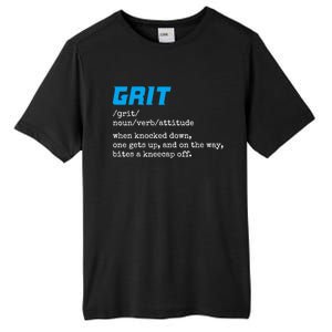 Grit Lions Definition Funny Detroit City Tall Fusion ChromaSoft Performance T-Shirt