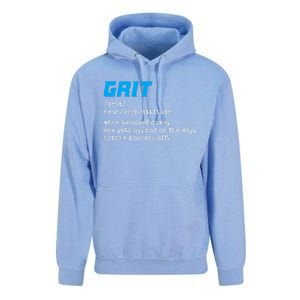 Grit Lions Definition Funny Detroit City Unisex Surf Hoodie