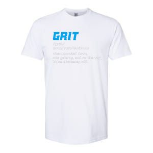 Grit Lions Definition Funny Detroit City Softstyle® CVC T-Shirt