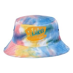 Gilmore LukeS Diner Stars Hollow Distressed Sign Tie Dye Newport Bucket Hat