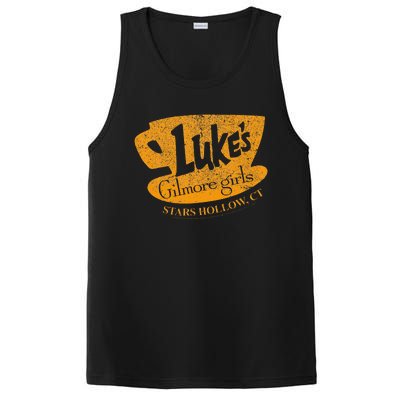 Gilmore LukeS Diner Stars Hollow Distressed Sign PosiCharge Competitor Tank