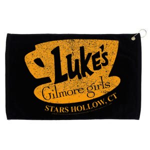 Gilmore LukeS Diner Stars Hollow Distressed Sign Grommeted Golf Towel