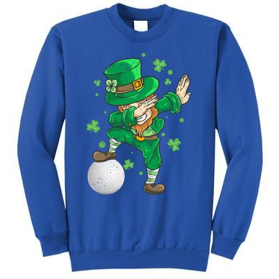 Golf Lover Dabbing Leprechaun Golf St Patrick's Day Gift Sweatshirt