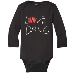 Grindhard Love Drug Baby Long Sleeve Bodysuit