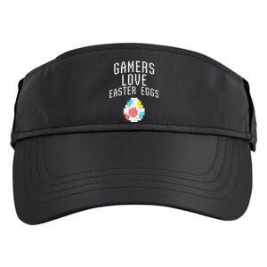 Gamers Love Easter Eggs Pixelated Easter Video Game Gaming Adult Drive Performance Visor