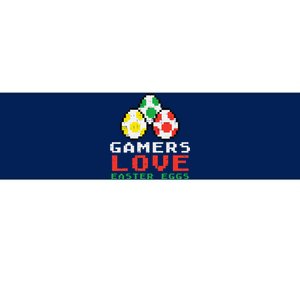 Gamers Love Easter Eggs Cute Video Game Gaming Bumper Sticker