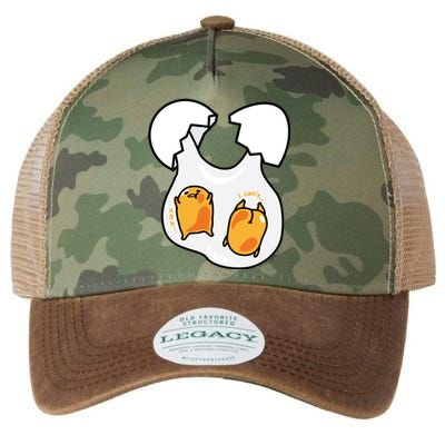 Gudetama Lazy Egg Twins Gift Legacy Tie Dye Trucker Hat