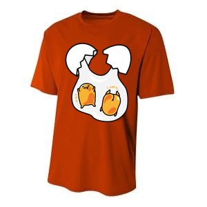 Gudetama Lazy Egg Twins Gift Performance Sprint T-Shirt