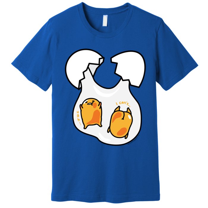 Gudetama Lazy Egg Twins Gift Premium T-Shirt