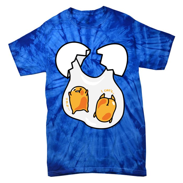 Gudetama Lazy Egg Twins Gift Tie-Dye T-Shirt