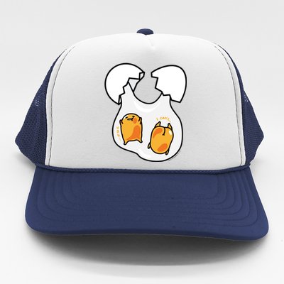 Gudetama Lazy Egg Twins Gift Trucker Hat