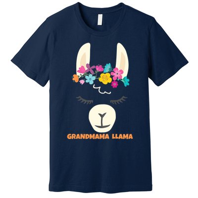 GRANDMAMA LLAMA Epic Last Minute Gift Valentines Birthday Premium T-Shirt