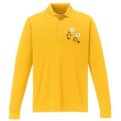 Gun Lover Enthusiast Collector Shooting Performance Long Sleeve Polo