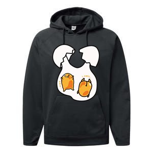 Gudetama Lazy Egg Twins Gift Performance Fleece Hoodie