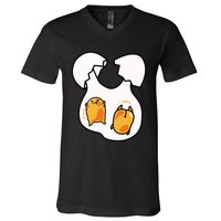 Gudetama Lazy Egg Twins Gift V-Neck T-Shirt