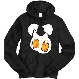 Gudetama Lazy Egg Twins Gift Tie Dye Hoodie