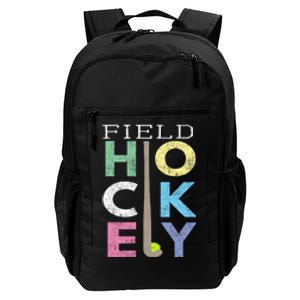 Girls Love Field Hockey Fun Birthday Gift Product Gift Daily Commute Backpack