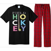 Girls Love Field Hockey Fun Birthday Gift Product Gift Pajama Set