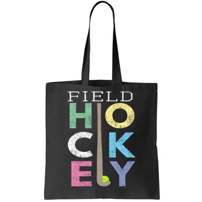 Girls Love Field Hockey Fun Birthday Gift Product Gift Tote Bag