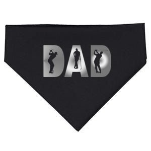 Golf Lover Fun Golf Dad Gift For Dad Father's Day USA-Made Doggie Bandana