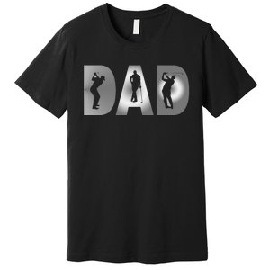 Golf Lover Fun Golf Dad Gift For Dad Father's Day Premium T-Shirt