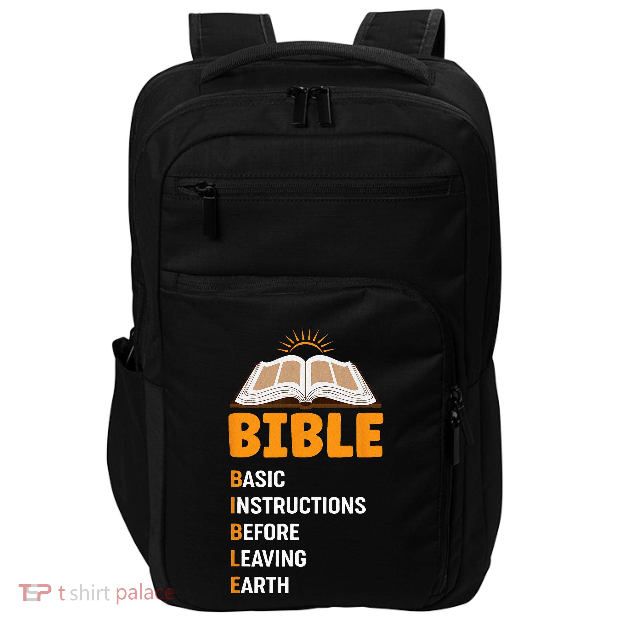 God Loving Funny Religious Bible Impact Tech Backpack
