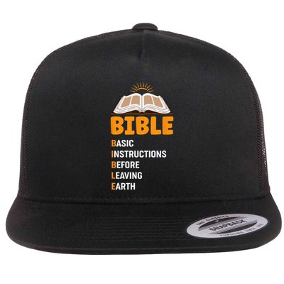 God Loving Funny Religious Bible Flatbill Hat