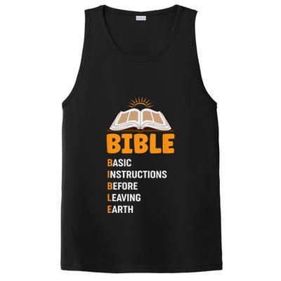 God Loving Funny Religious Bible PosiCharge Competitor Tank