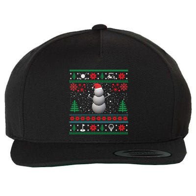 Golf Lover Funny Golf Ugly Christmas Sweaters Cute Gift Wool Snapback Cap