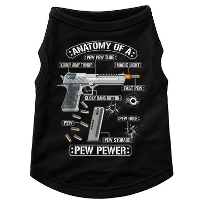 Gun Lovers Funny Amendment Meme Anatomy Of A Pew Pewer Doggie Tank