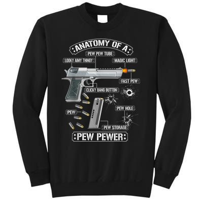 Gun Lovers Funny Amendment Meme Anatomy Of A Pew Pewer Sweatshirt