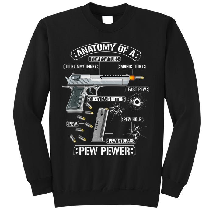 Gun Lovers Funny Amendment Meme Anatomy Of A Pew Pewer Sweatshirt