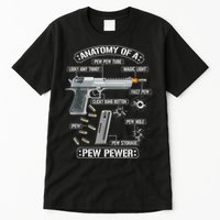 Gun Lovers Funny Amendment Meme Anatomy Of A Pew Pewer Tall T-Shirt