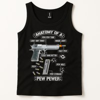 Gun Lovers Funny Amendment Meme Anatomy Of A Pew Pewer Tank Top