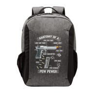 Gun Lovers Funny Amendment Meme Anatomy Of A Pew Pewer Vector Backpack