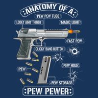 Gun Lovers Funny Amendment Meme Anatomy Of A Pew Pewer Infant Baby Jersey Bodysuit
